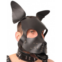 The Red Leather Puppy Dog Mask The Red Leather Puppy Dog Mask