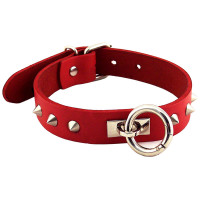 Rouge Garments Red Studded ORing Studded Coll...