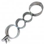 Rouge Stainless Steel Heavy Metal Wrist and Ankle ...